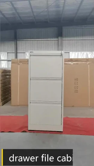 Archivador vertical del armario de la oficina del cajón del almacenamiento de los muebles de oficina del metal de la fábrica de China