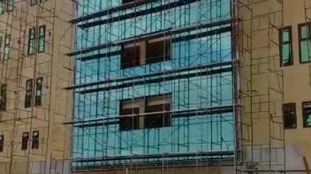 Marco invisible de ahorro de energía Estructura de aluminio Panel de vidrio Muro cortina Escaparate/Unitizado/Marco invisible/Estructura Muro cortina de vidrio de aluminio