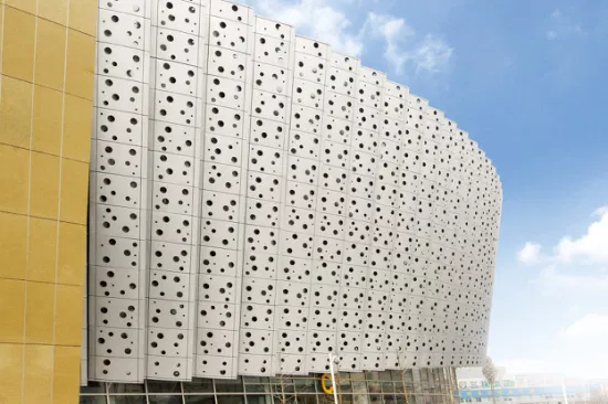 Muro cortina de aluminio interior y exterior unificado de tamaño personalizado de fábrica de Guangdong con precio competitivo